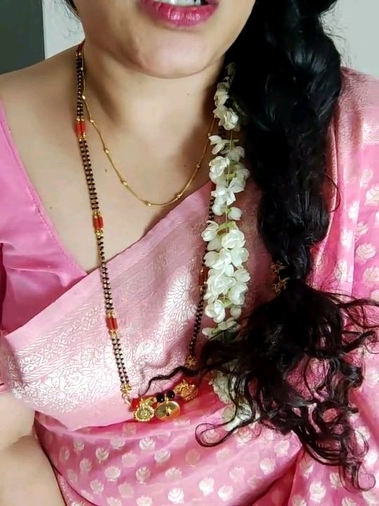 Telugu Queen Aunty Stripping Pink Saree Honry live show  