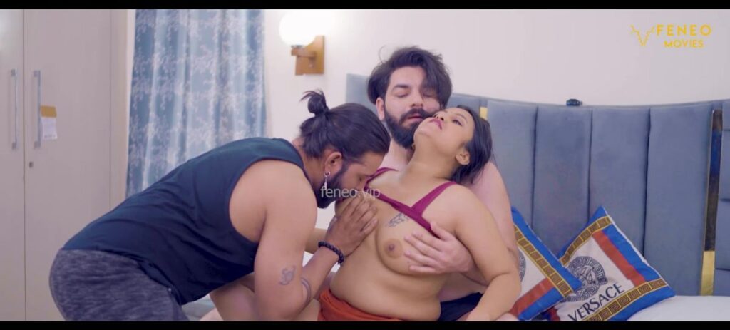 Indian Bhabhi Threesome sex 